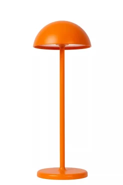 LED Akku Tischlampe Orange 32 cm 3000 K IP54 7h dimmbar