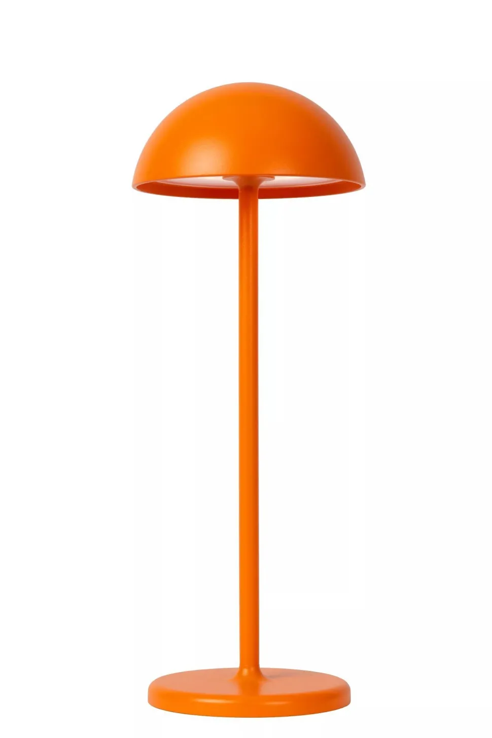 LED Akku Tischlampe Orange 32 cm 3000 K IP54 7h dimmbar