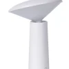 LED Akku Tischlampe Weiß 21,3 cm IP44 5h dimmbar