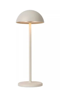 LED Akku Tischlampe Weiß 32 cm 3000 K IP54 7h dimmbar