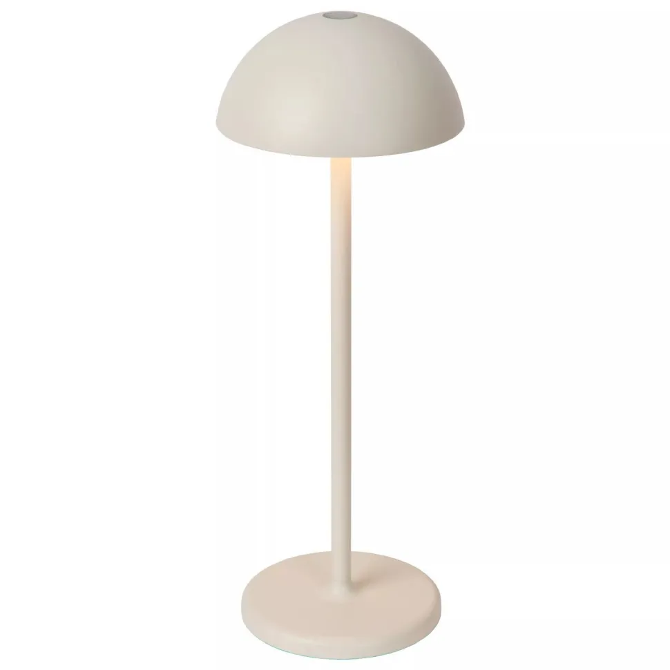 LED Akku Tischlampe Weiß 32 cm 3000 K IP54 7h dimmbar