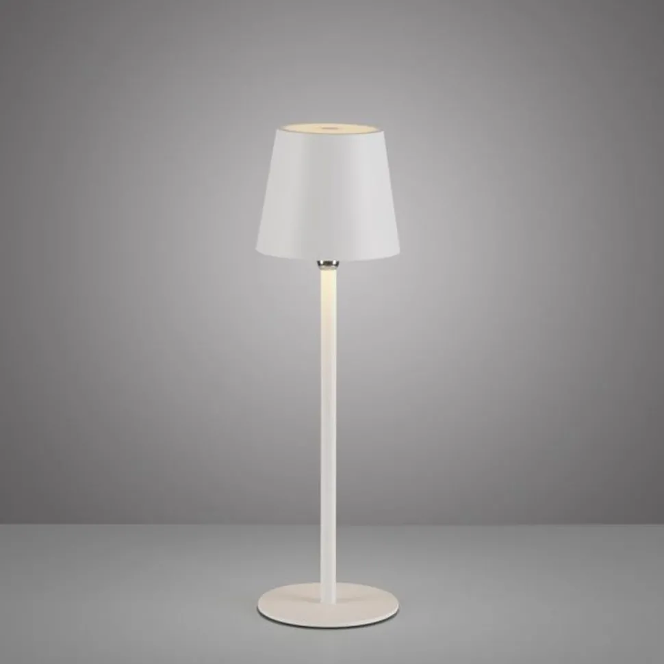 LED Akku Tischlampe Weiß dimmbar Touch 37 cm 320 lm 2 W