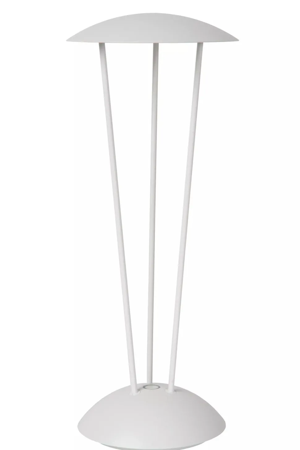 LED Akku Tischlampe Weiß Ladestation IP54 2 W dimmbar