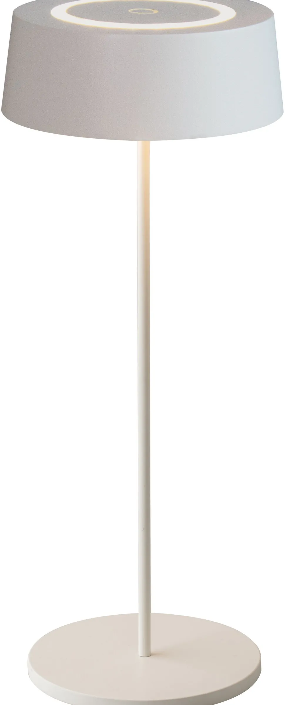 LED Akku Tischlampe Weiß Touch Dimmer USB IP54 3000 K