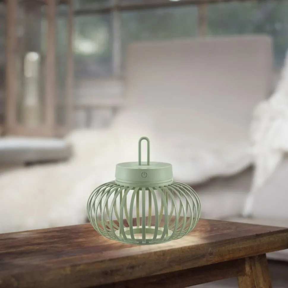 LED Akku Tischleuchte Dimmer Touch 22 cm IP44 2 W Grün