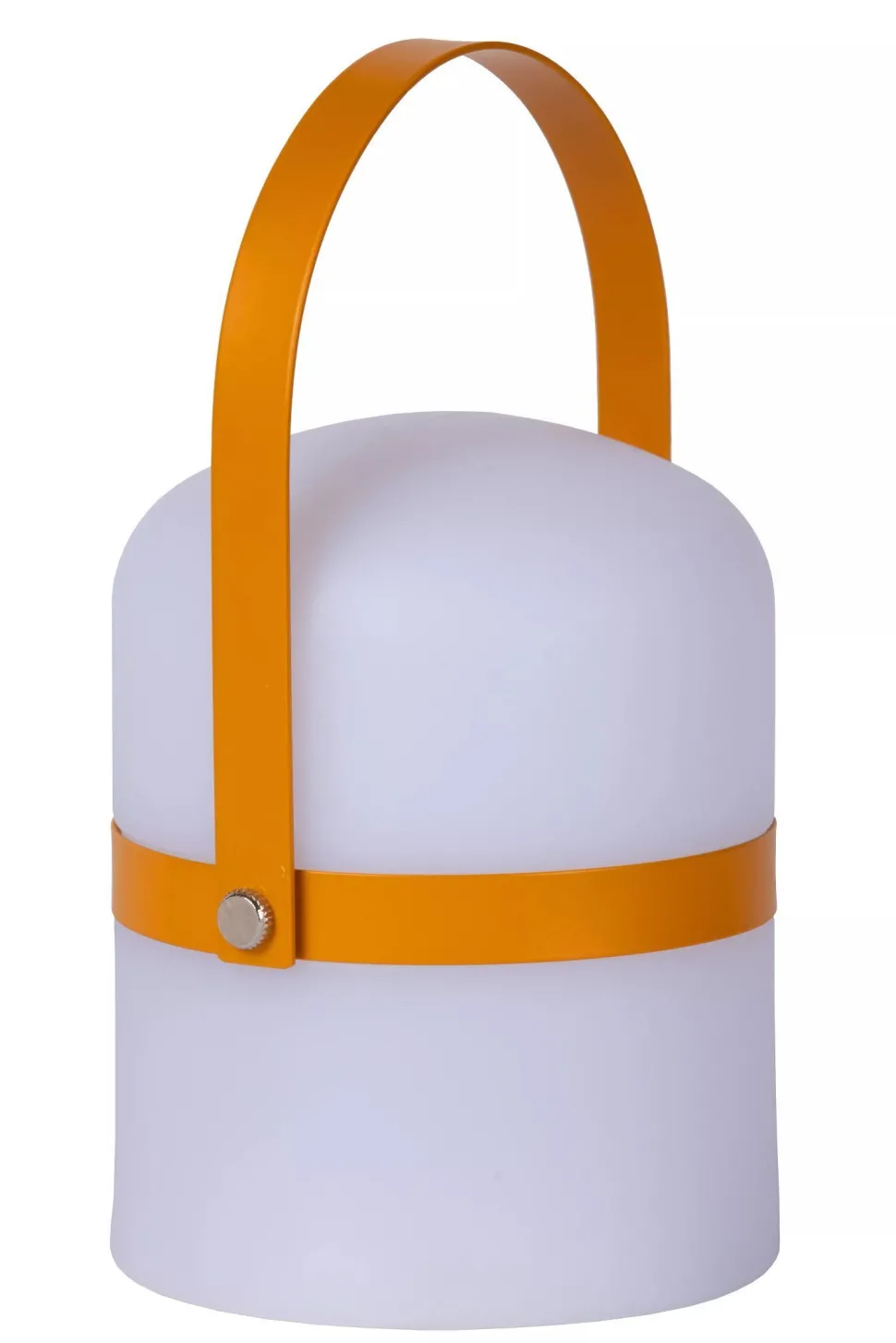 LED Akku Tischleuchte dimmbar Braun IP44 18,5 cm 3000 K