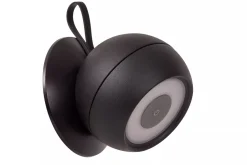 LED Akku Wandspot flexibel Schwarz H:11 cm IP54 3000 K