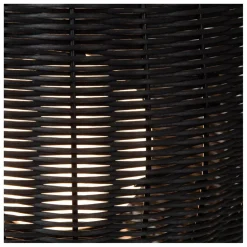 LED Akku Wegeleuchte dimmbar Schwarz IP44 79 cm 3000 K