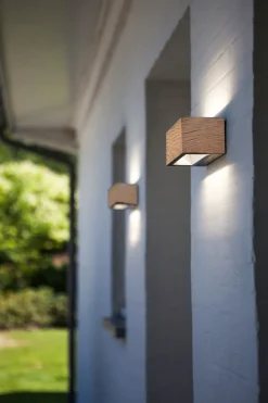 LED Außenlampe Aluminium Natur 10 W 4000 K IP54 B:14 cm