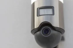 LED Außenlampe Bewegungsmelder Edelstahl IP44 dimmbar