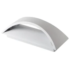 LED Außenlampe Up Down Weiß IP54 Aluminium Eingang