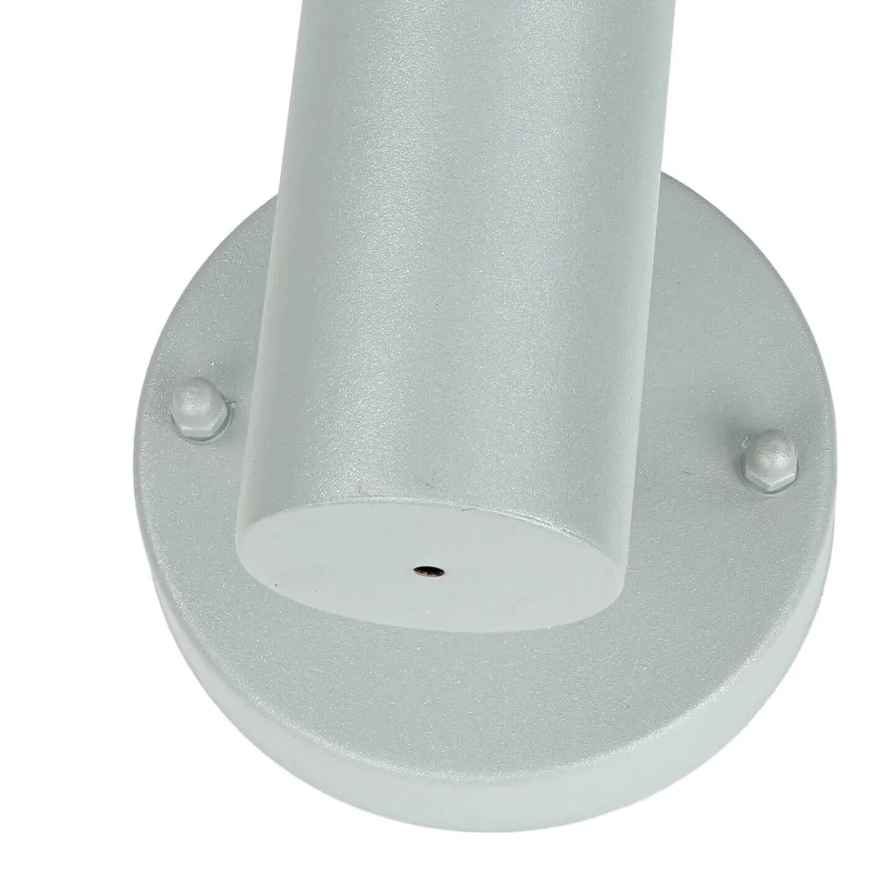 LED Außenlampe Wand in Silber IP44 680 lm 3000 K