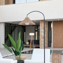 LED Außenleuchte Akku 2700 K 2-in-1 Wand Steh