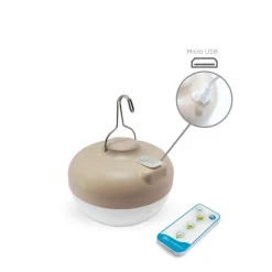 LED Außenleuchte Akku 2700 K 2-in-1 Wand Steh