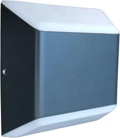 LED Außenleuchte Aluminium IP54 H:12,4 cm 7 W Up Down