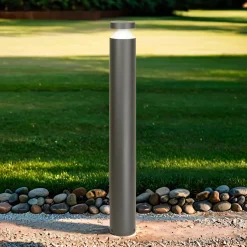 LED Außenleuchte Anthrazit Edelstahl 75cm IP44