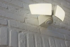 LED Außenleuchte Bewegungsmelder IP44 B:28 cm dimmbar