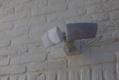 LED Außenleuchte Bewegungsmelder IP44 B:28 cm dimmbar