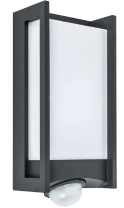 LED Außenleuchte Bewegungsmelder Farbwechsel Anthrazit