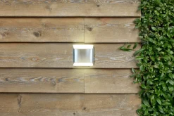 LED Außenleuchte Edelstahl IP54 H:12,4 cm 7 W Up Down