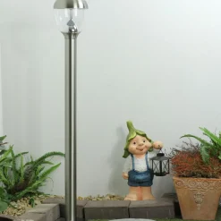 LED Außenleuchte Modern Edelstahl Optik