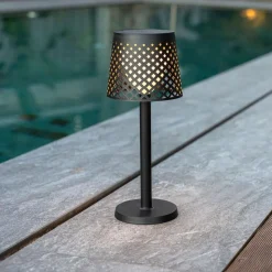 LED Außenleuchte Solar 5-in-1 Erdspieß Wand Tisch Boden IP65