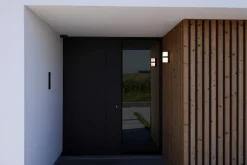 LED Außenleuchte Wand Aluminium Anthrazit IP54 3000 K