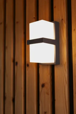 LED Außenleuchte Wand Aluminium Anthrazit IP54 3000 K