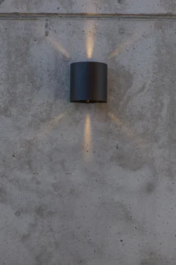 LED Außenleuchte Wand Aluminium IP54 400 lm Up Down