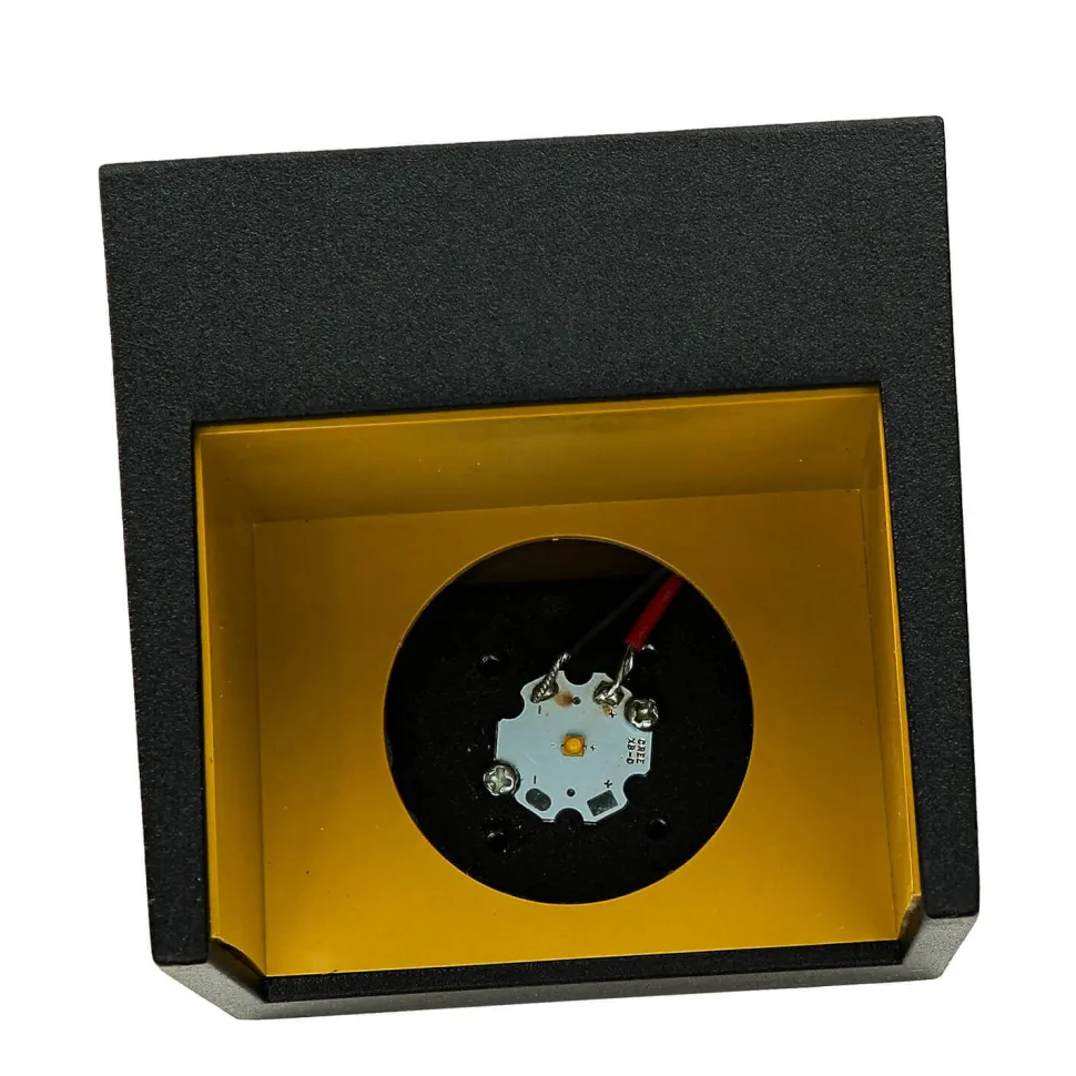 LED Außenleuchte Wand klein B: 9 cm IP44 Haus Eingang