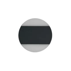 LED Außenwandlampe Aluminium IP44 287 lm Schwarz Weiß