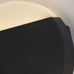 LED Außenwandlampe Aluminium IP44 287 lm Schwarz Weiß