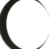 LED Außenwandlampe Schwarz IP54 rund Ø30 cm 3000/4000 K