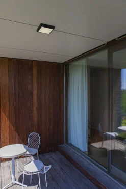 LED Außenwandleuchte Aluminium 4000 K IP54 blendarm