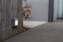 LED Außenwandleuchte Aluminium IP54 4000 K Anthrazit