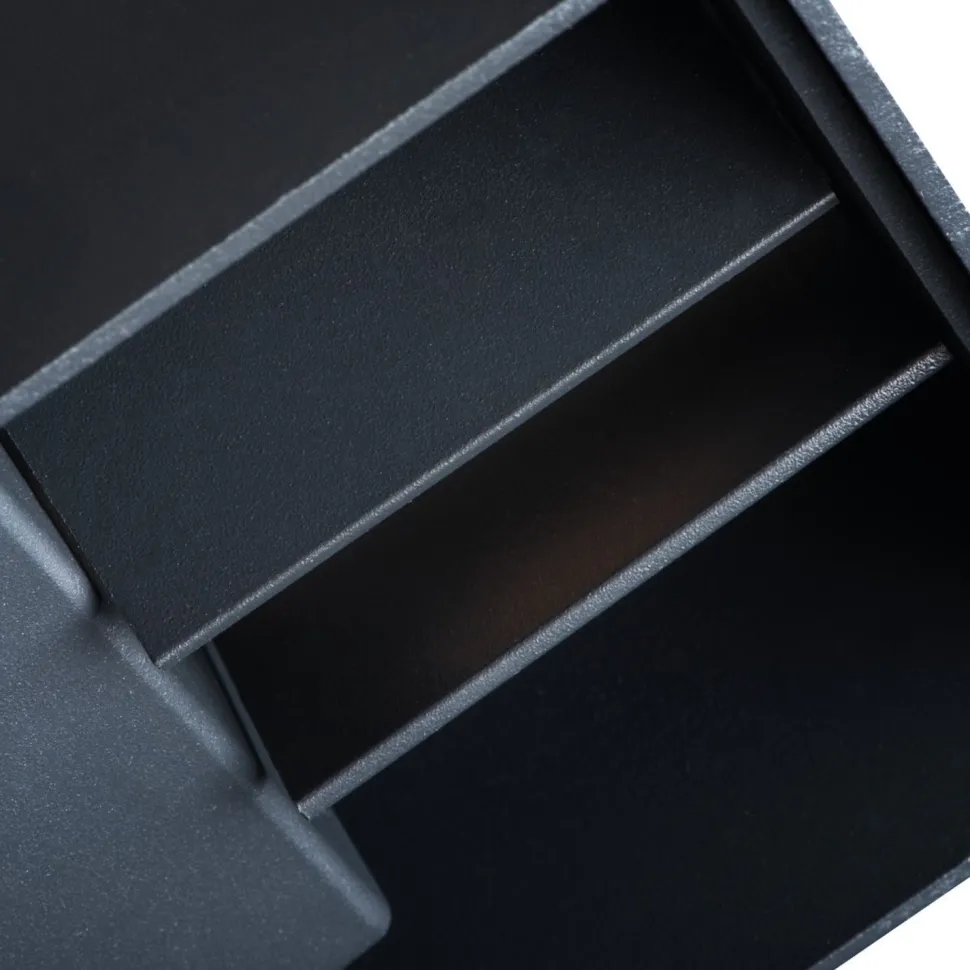 LED Außenwandleuchte Grau Modern eckig IP54 SALA