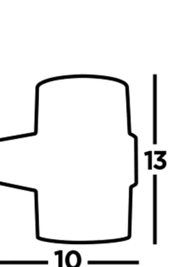 LED Außenwandleuchte IP44 Schwarz Weiß 3000 K Up Down