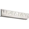 LED Badezimmerleuchte HEIKIAN 61cm lang Glas IP44