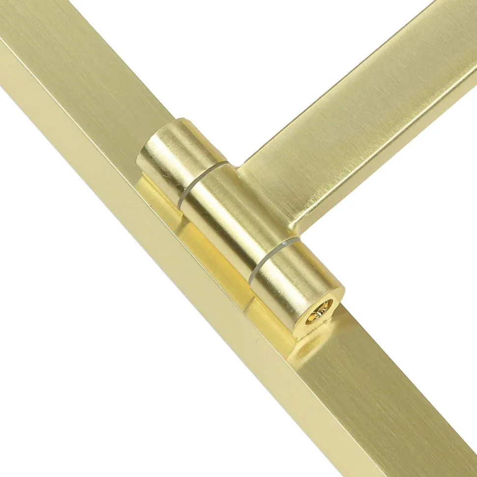 LED Bilderleuchte mit Schalter in Messing 3000 K B: 39 cm