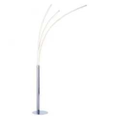 LED Bogenleuchte in Chrom Metall 6 W 733 lm 215 cm XXL