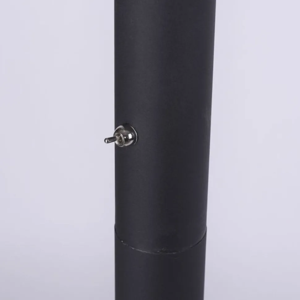 LED Bogenleuchte Schwarz Metall 6 W 733 lm 215 cm XXL