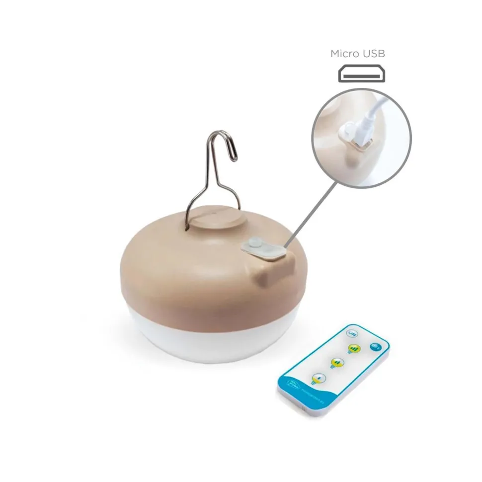 LED Campingleuchte Solar USB Akku Haken Magnet dimmbar IP54 CHERRY