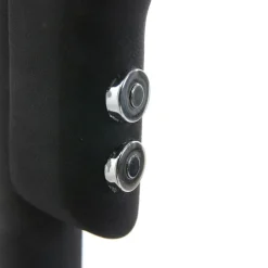 LED Deckenfluter mit Lesearm in Schwarz 185 cm dimmbar