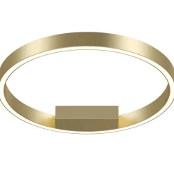 LED Deckenlampe Aluminium Ø 40 cm in Messing rund TESSA