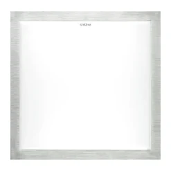 LED Deckenlampe Badezimmer B: 37 cm IP44 4000 K Silber Weiß