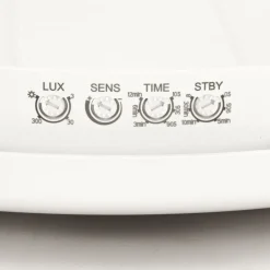 LED Deckenlampe Bewegungsmelder IP65 D: 26,5 cm rund Feuchtraum