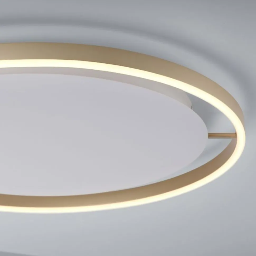 LED Deckenlampe dimmbar Ø58,5 cm 3650 lm in Messing