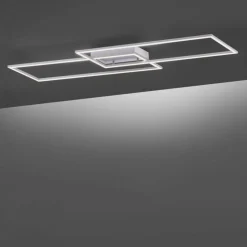 LED Deckenlampe dimmbar in Stahl 41 W 5400 lm Modern