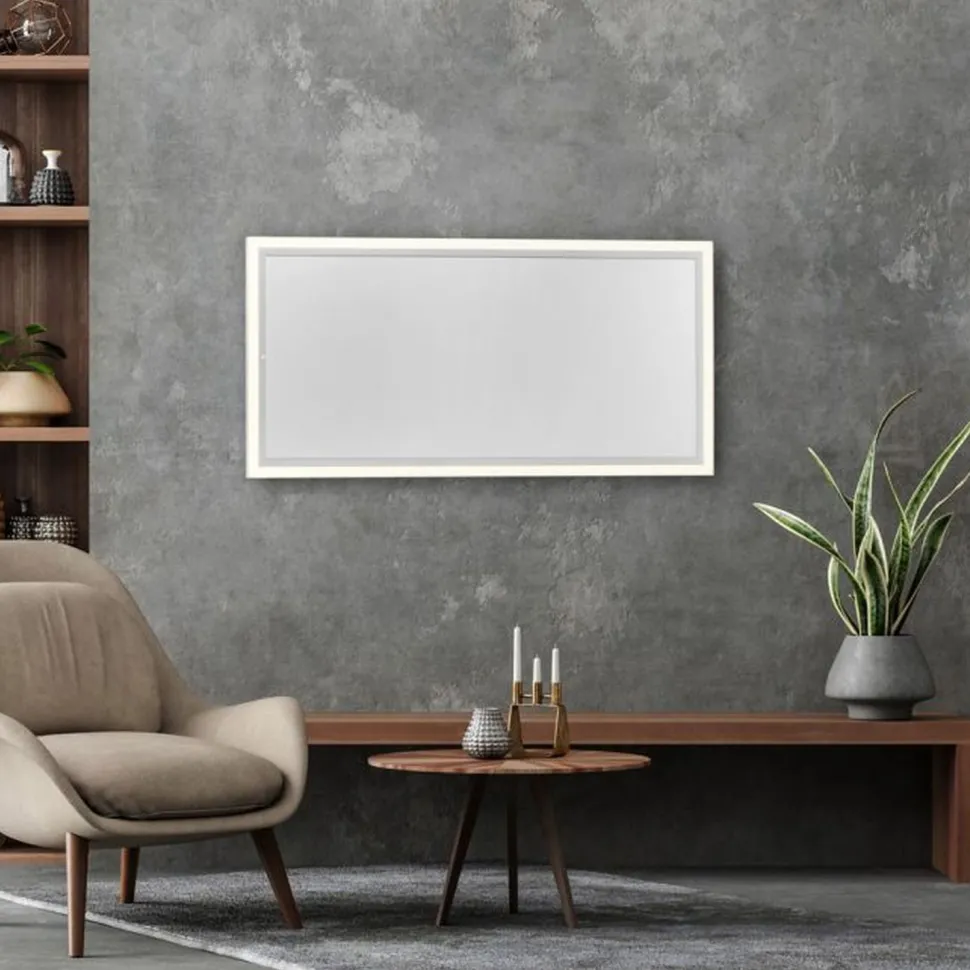 LED Deckenlampe dimmbar Infrarot Heizung L:120 cm 43 W