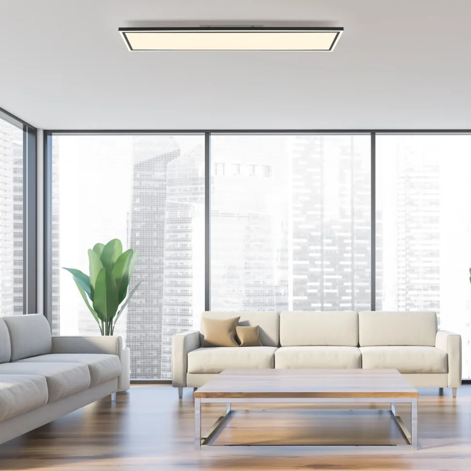 LED Deckenlampe Fernbedienung 5900 lm 120 cm dimmbar